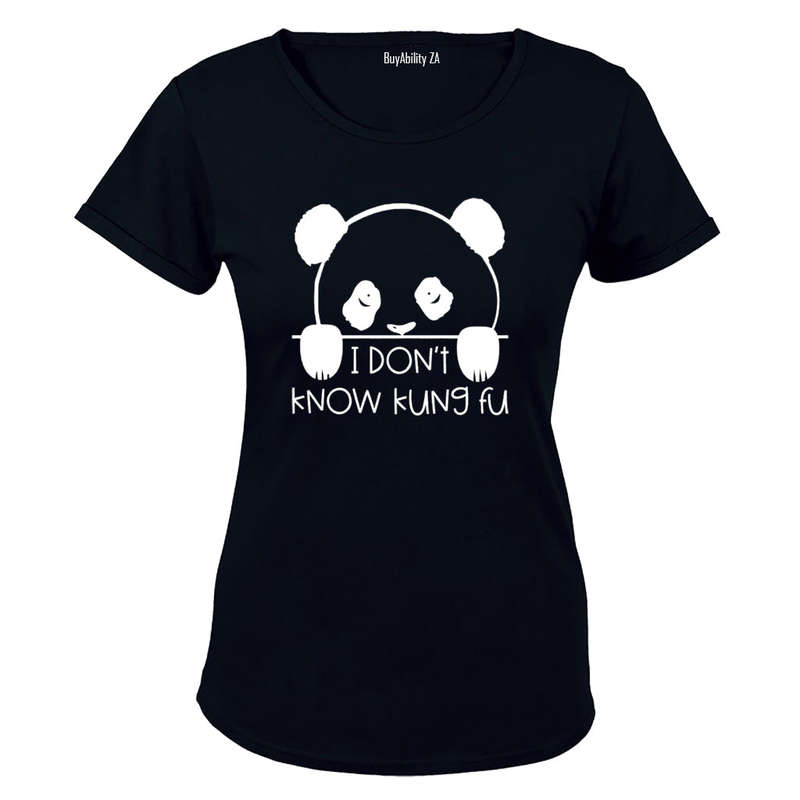 I Don't Know Kung Pu - Panda - Ladies - T-Shirt