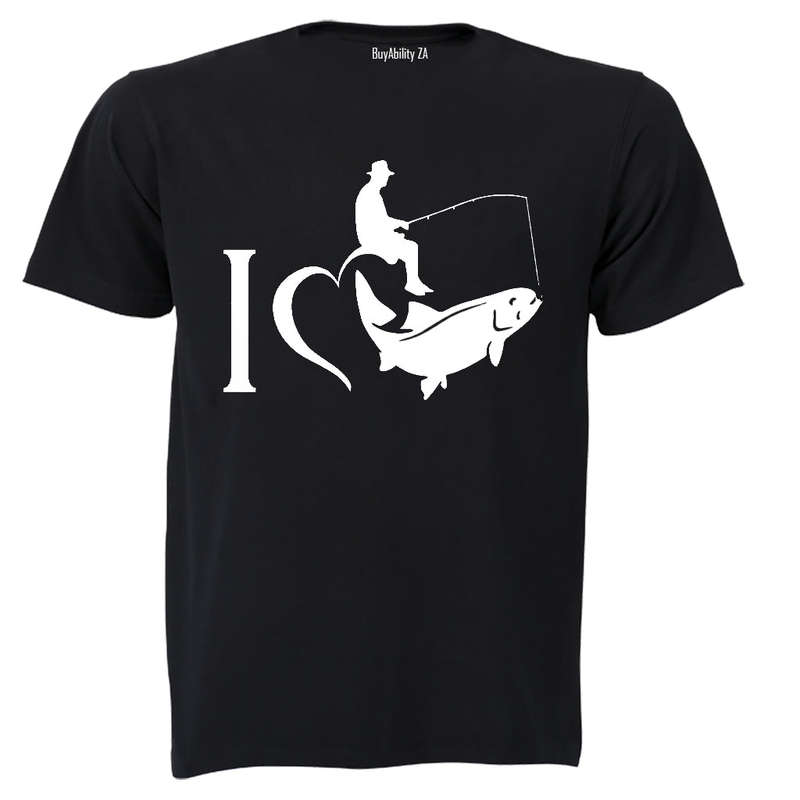 I Love Fishing - Adults - T-Shirt