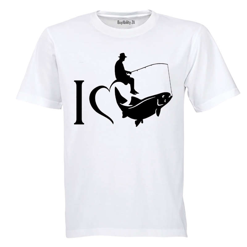 I Love Fishing - Adults - T-Shirt