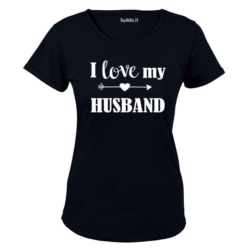 I Love my Husband - Ladies - T-Shirt