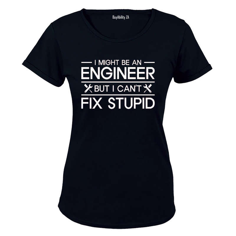 I Might Be An Engineer, But... - Ladies - T-Shirt
