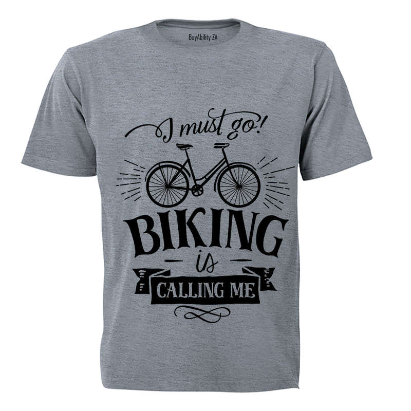 I Must Go - Biking is Calling Me - Kids T-Shirt