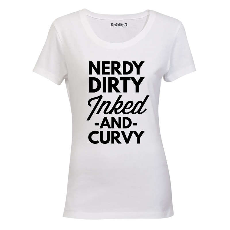 Inked and Curvy - Ladies - T-Shirt