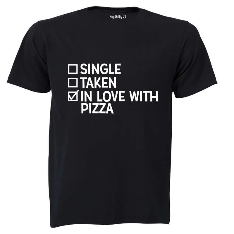 In Love With PIZZA - Valentine - Kids T-Shirt