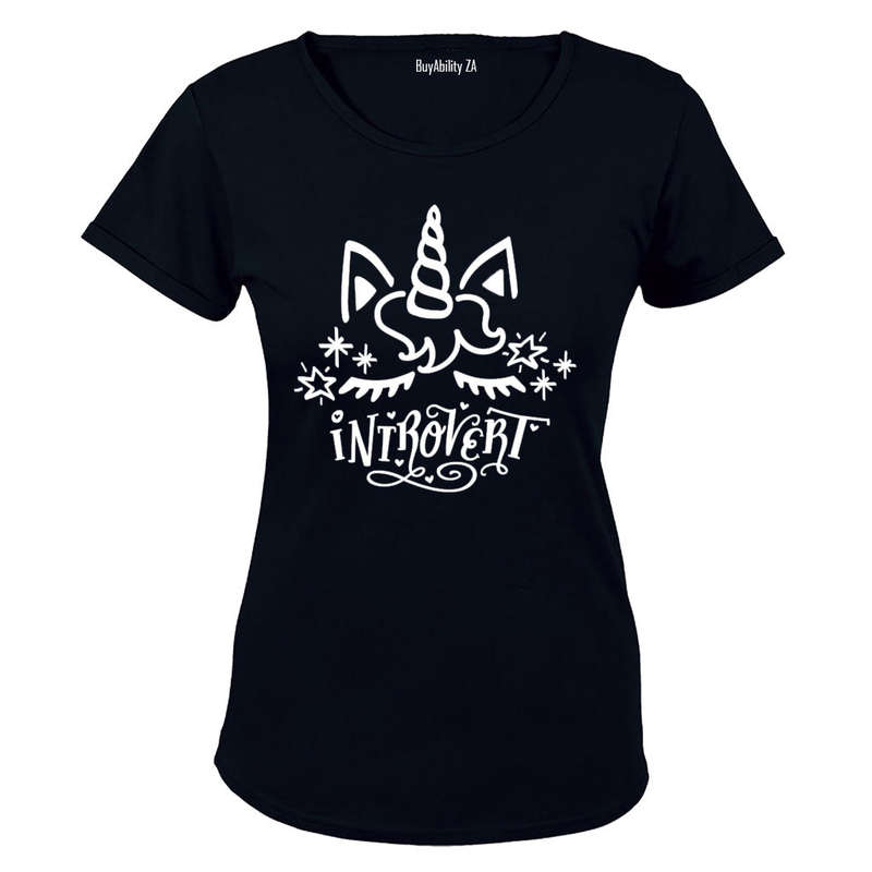 Introvert Unicorn - Ladies - T-Shirt