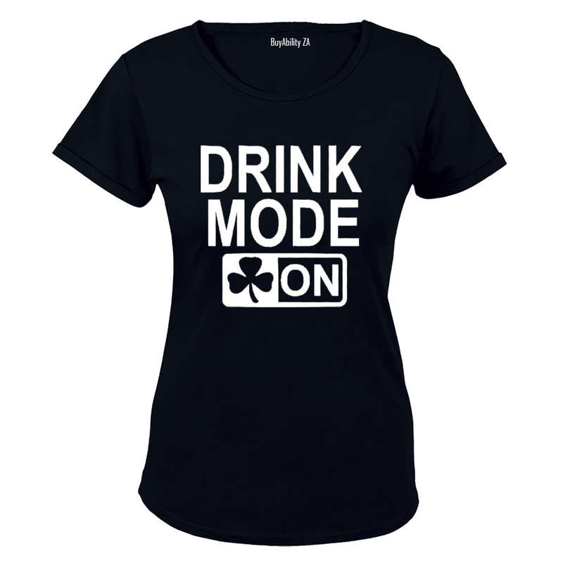 Drink Mode - St. Patrick's Day - Ladies - T-Shirt