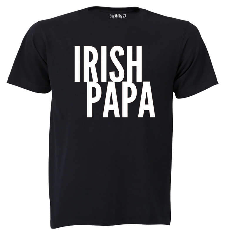 Irish PAPA - St. Patrick's Day - Adults - T-Shirt