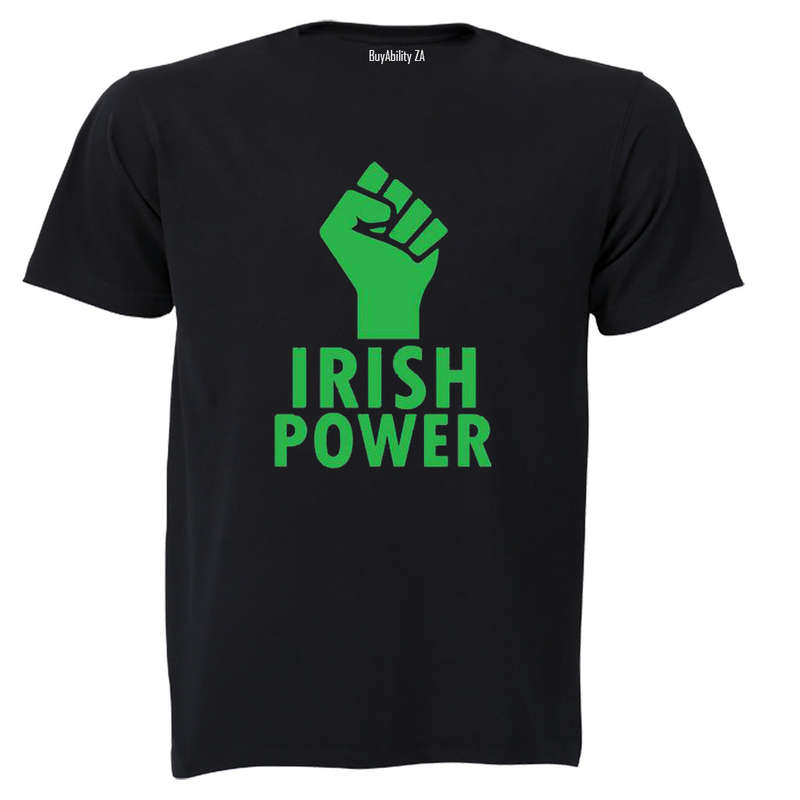 Irish Power - St. Patrick's Day - Adults - T-Shirt