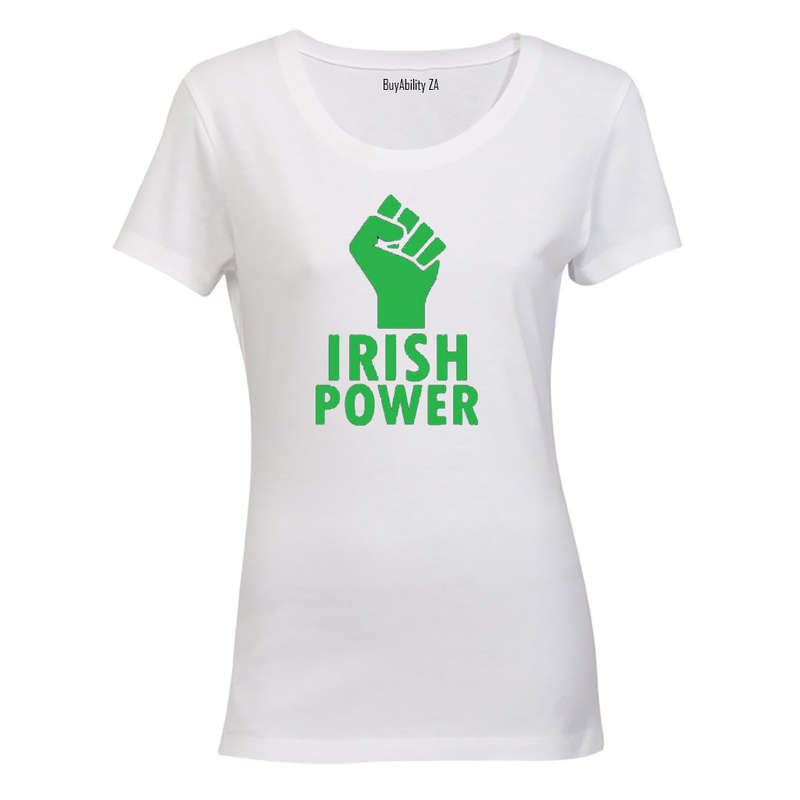 Irish Power - St. Patrick's Day - Ladies - T-Shirt