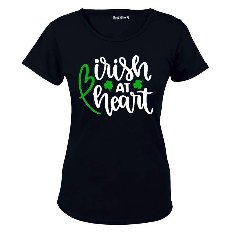 Irish at Heart - St. Patrick's Day - Ladies - T-Shirt