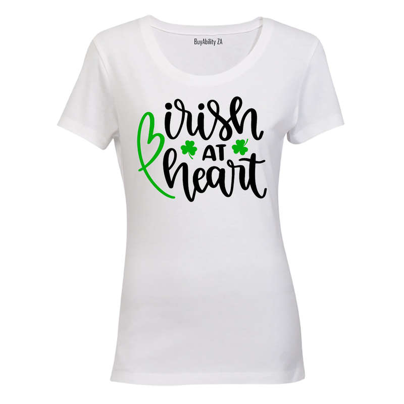 Irish at Heart - St. Patrick's Day - Ladies - T-Shirt