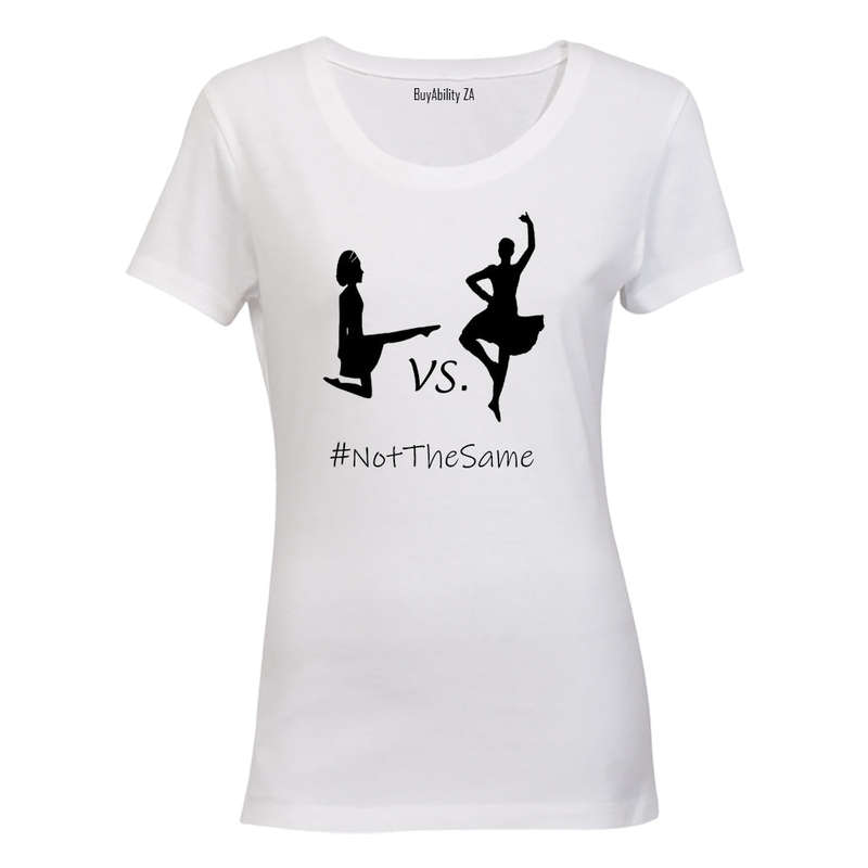 Irish vs. Highland Dancers... - Ladies - T-Shirt