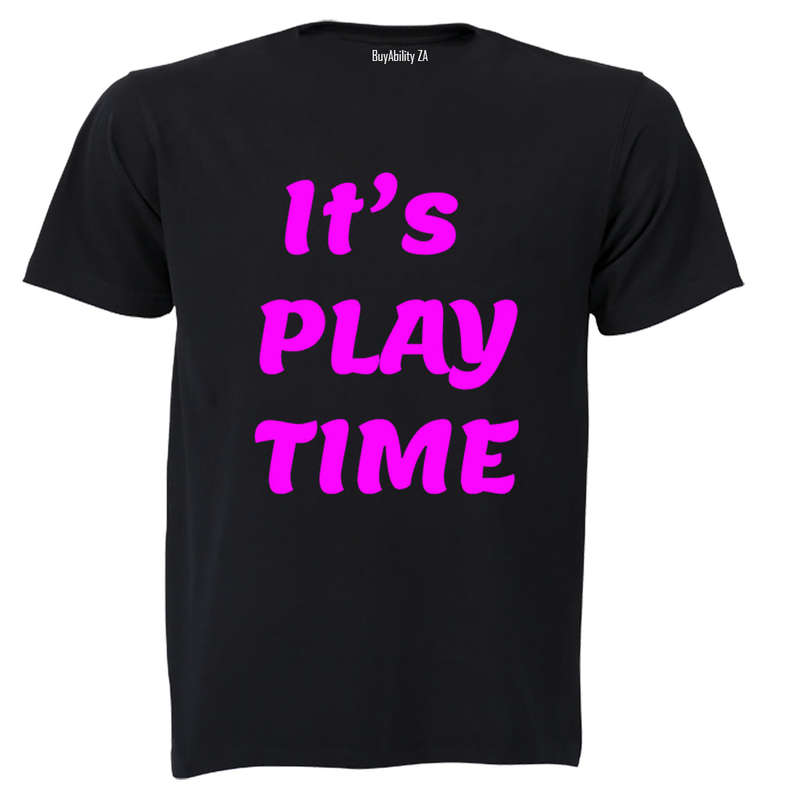 It's Play Time - Pink - Kids T-Shirt