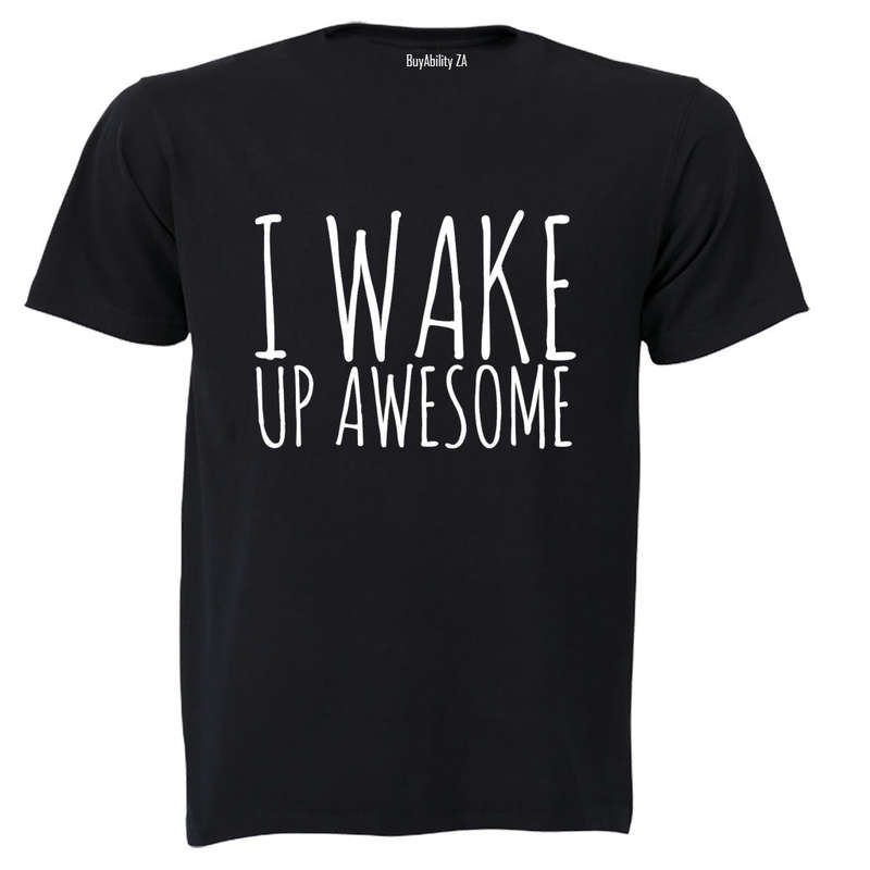 I Wake Up Awesome - Kids T-Shirt