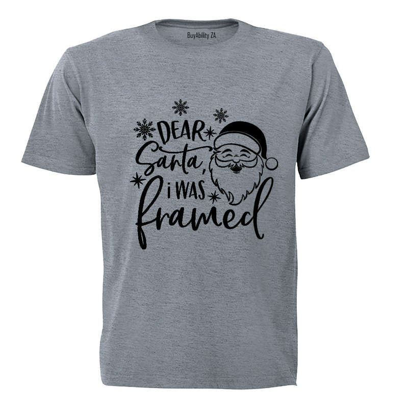 I Was Framed - Christmas - Adults - T-Shirt