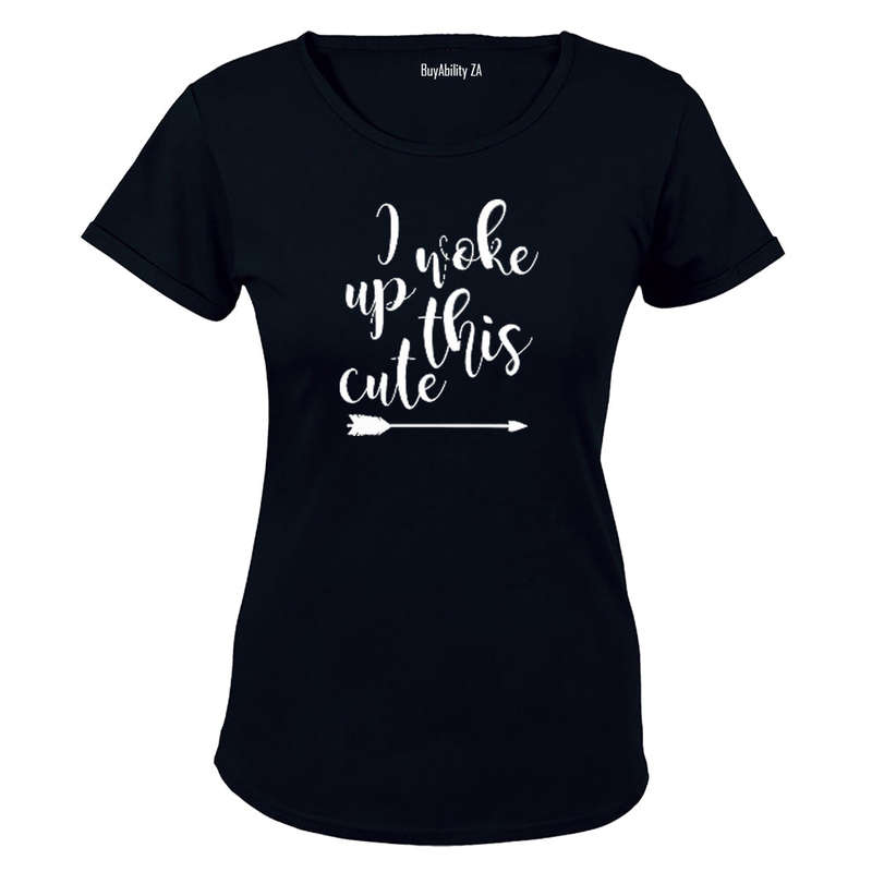 I Woke Up This Cute! - Ladies - T-Shirt