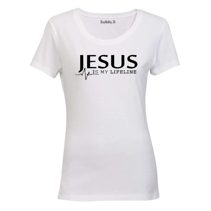 Jesus is my life line - Ladies - T-Shirt