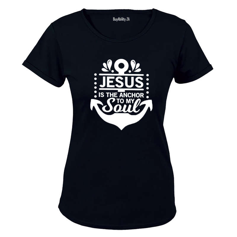 Jesus is the Anchor to my Soul - Ladies - T-Shirt