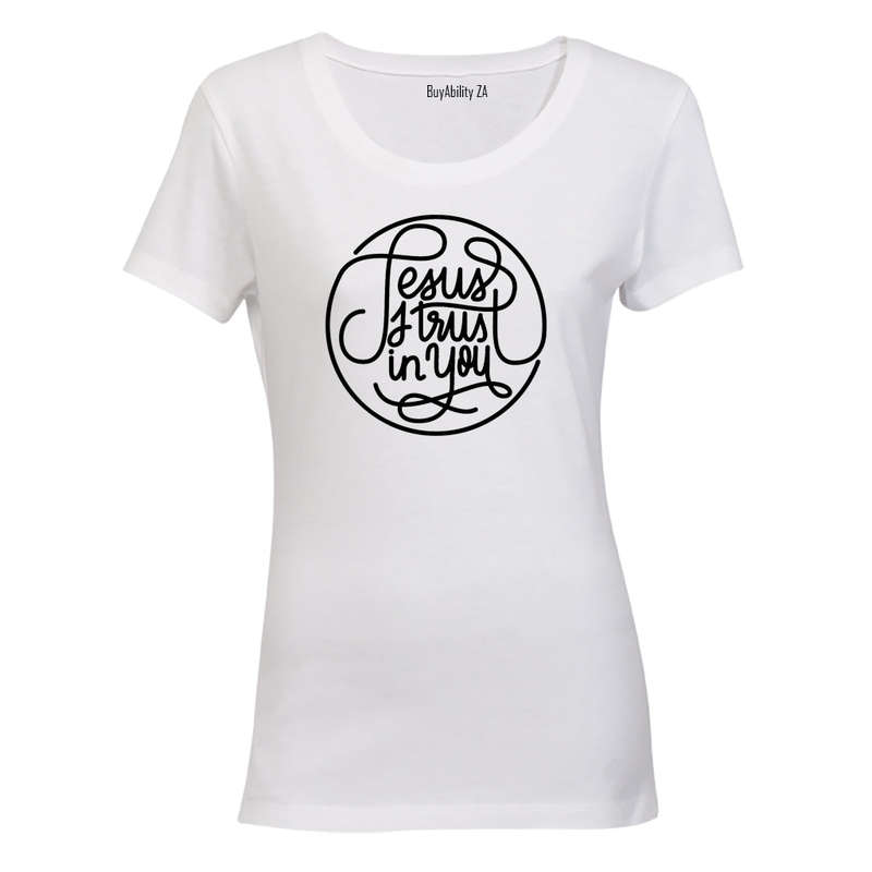 Jesus I Trust in You - Ladies - T-Shirt