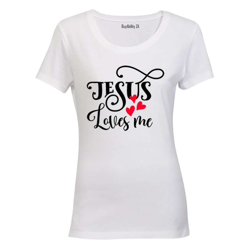 Jesus Loves Me - Valentine Inspired - Ladies - T-Shirt