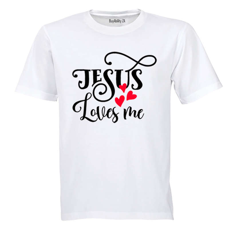 Jesus Loves Me - Valentine - Kids T-Shirt