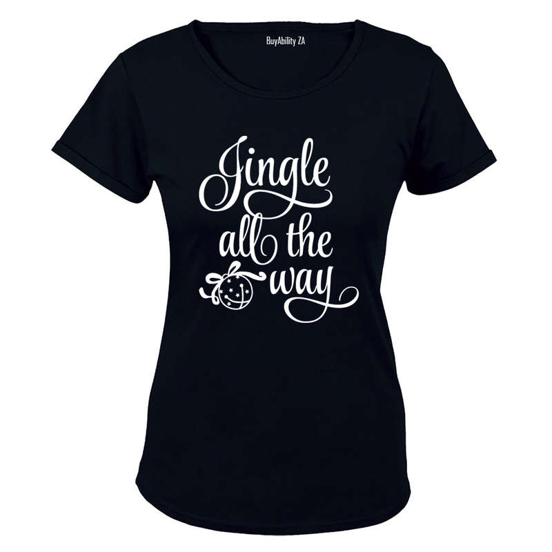 Jingle All The Way - Christmas - Ladies - T-Shirt