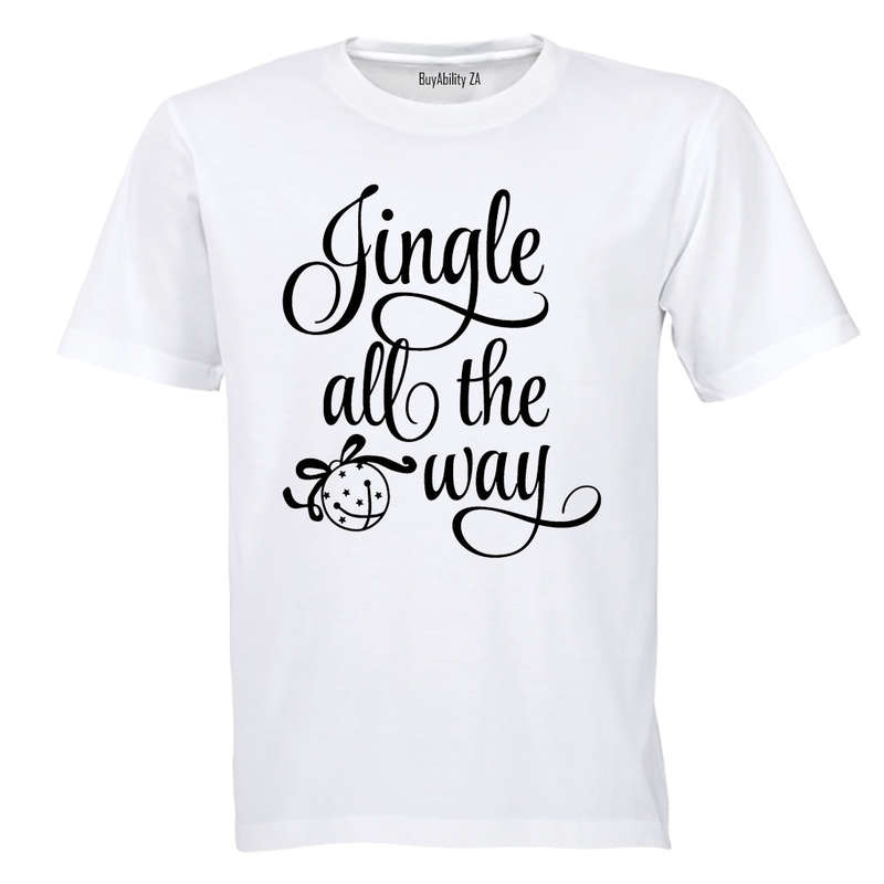 Jingle All The Way - Christmas - Adults - T-Shirt