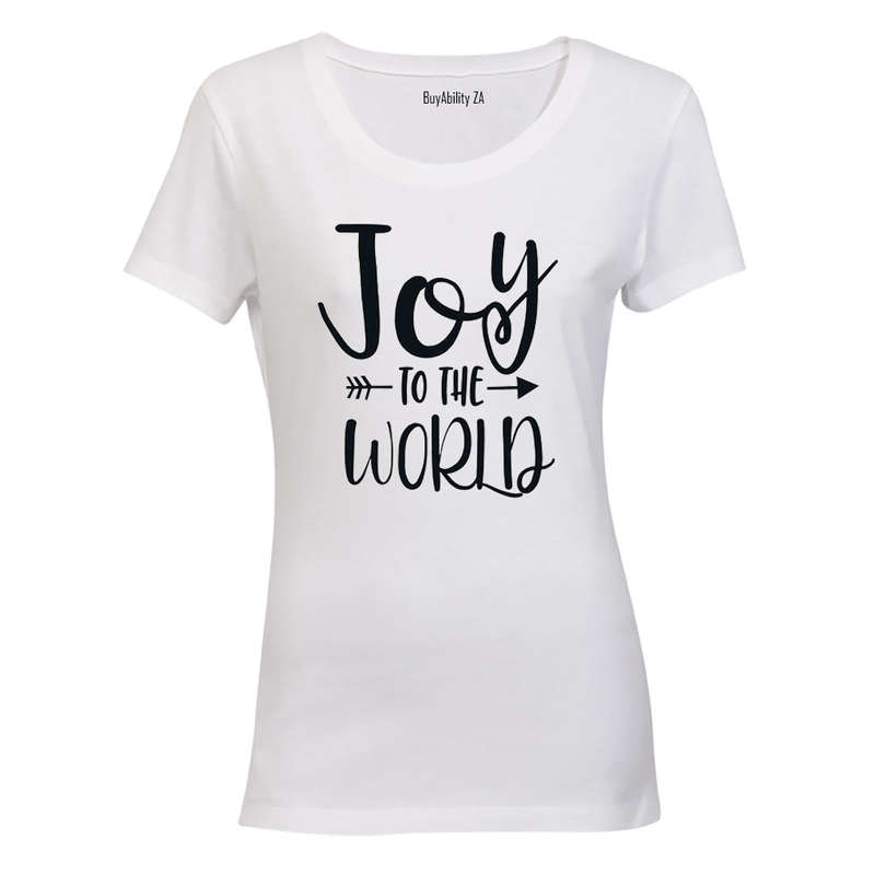Joy to the World - Christmas Arrow - Ladies - T-Shirt