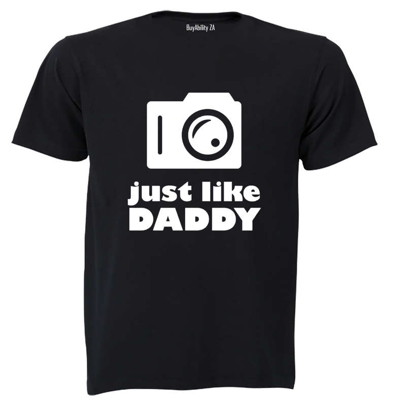 Just Like Daddy - Camera - Kids T-Shirt