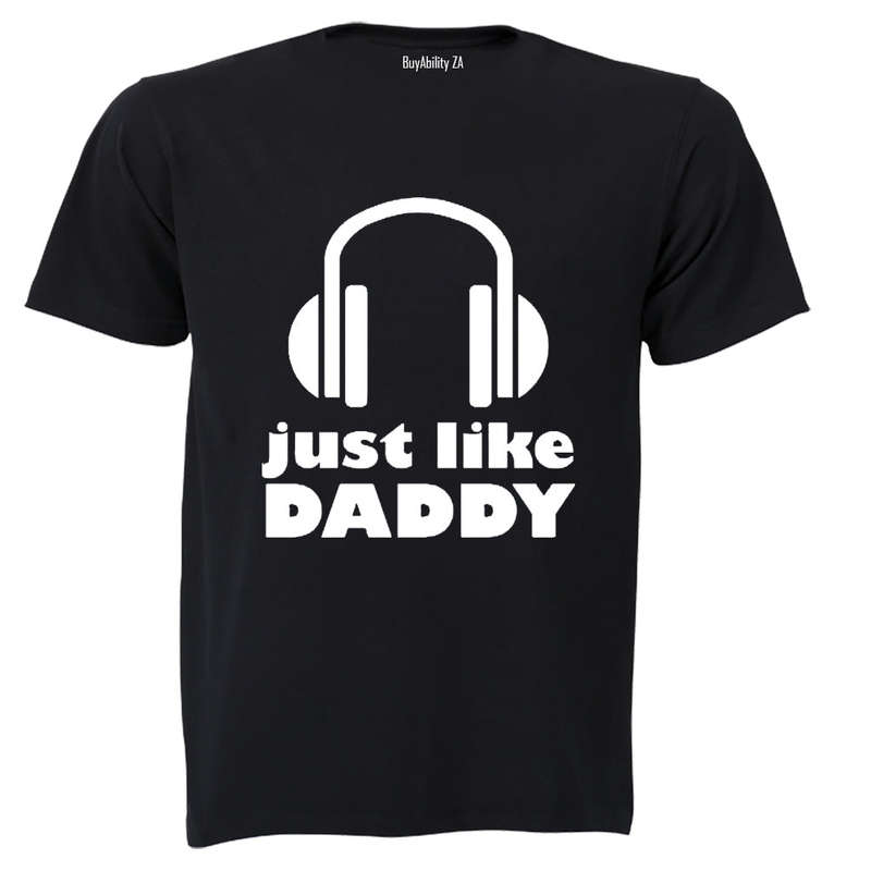 Just Like Daddy - DJ - Kids T-Shirt