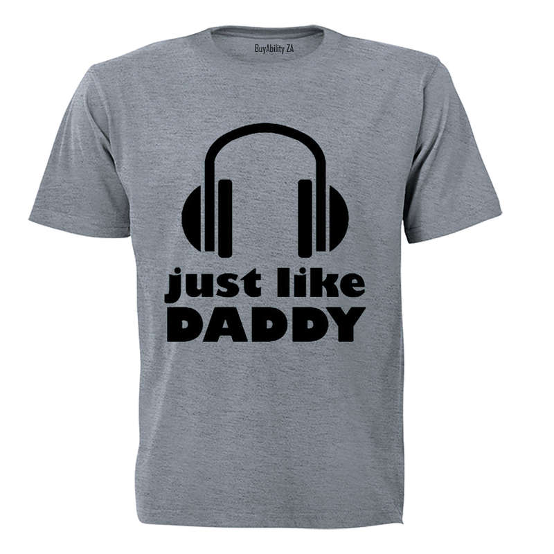 Just Like Daddy - DJ - Kids T-Shirt