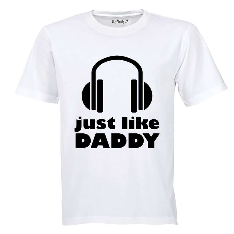 Just Like Daddy - DJ - Kids T-Shirt