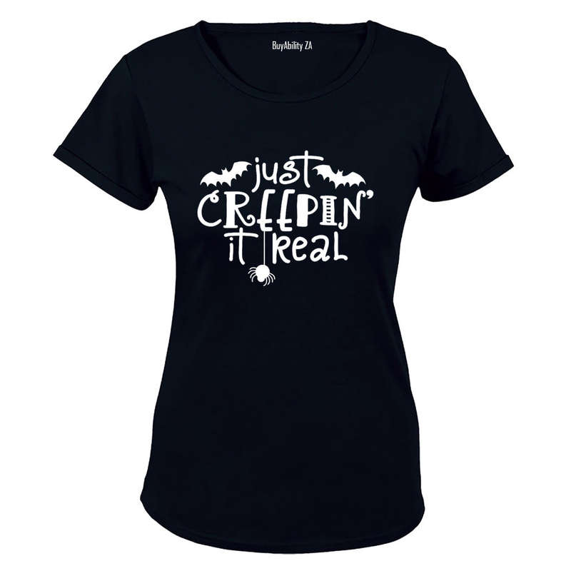 Just Creepin' It Real - Halloween - Ladies - T-Shirt