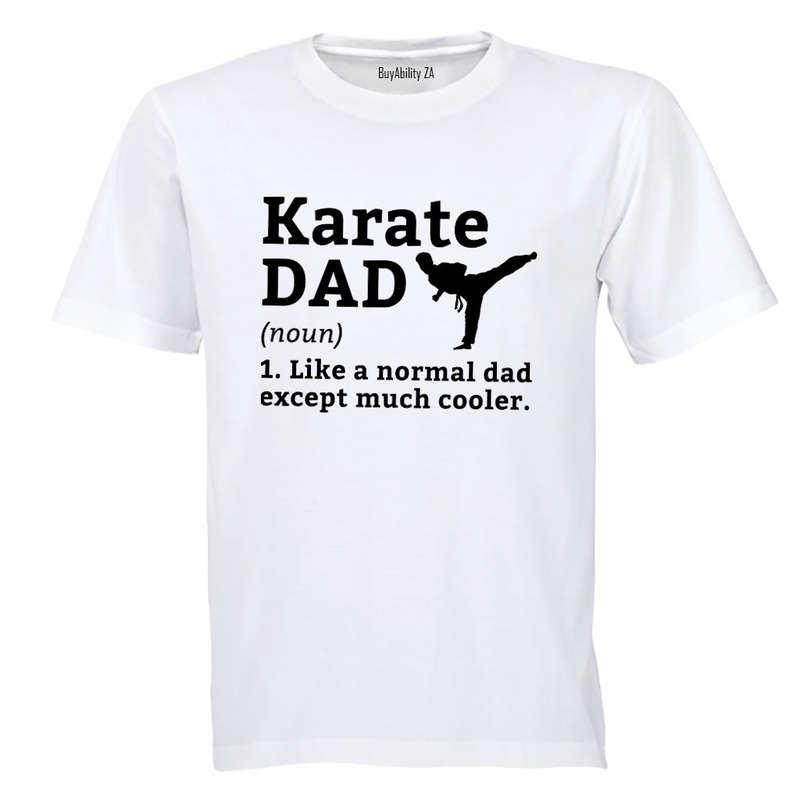 Karate Dad Definition - Adults - T-Shirt