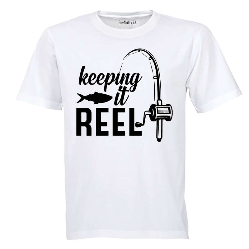 Keeping it Reel - Fishing - Kids T-Shirt