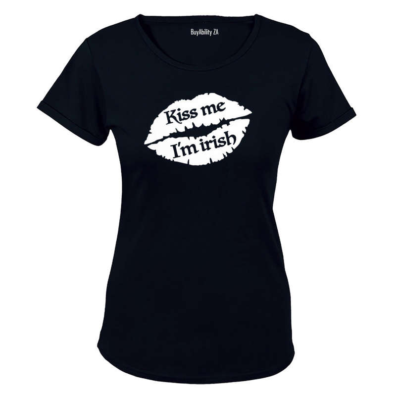 Kiss Me, I'm Irish! - Ladies - T-Shirt