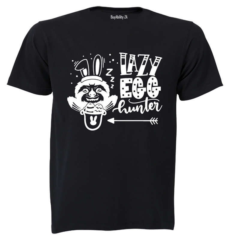 Lazy Egg Hunter - Easter - Kids T-Shirt