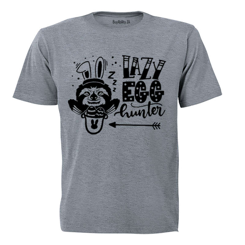 Lazy Egg Hunter - Easter - Kids T-Shirt