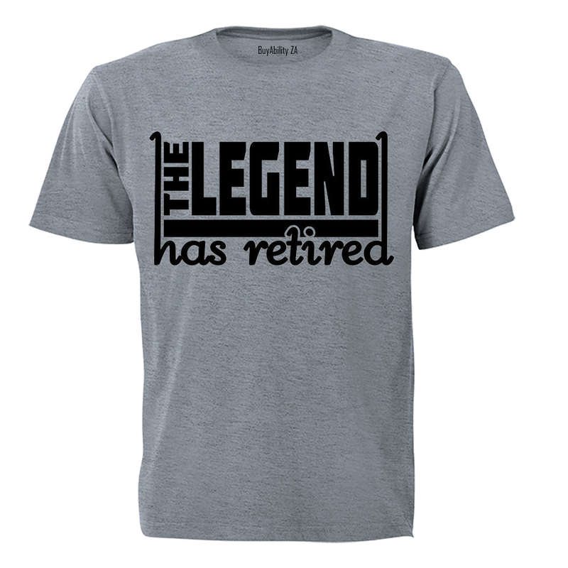 Legend Has Retired - Adults - T-Shirt