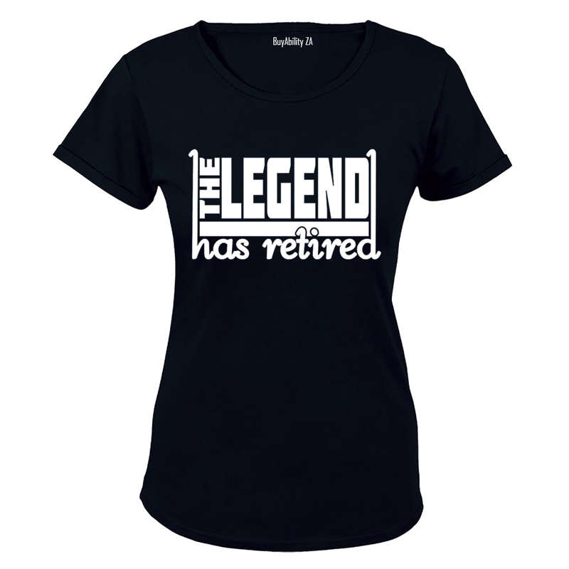 Legend Has Retired - Ladies - T-Shirt