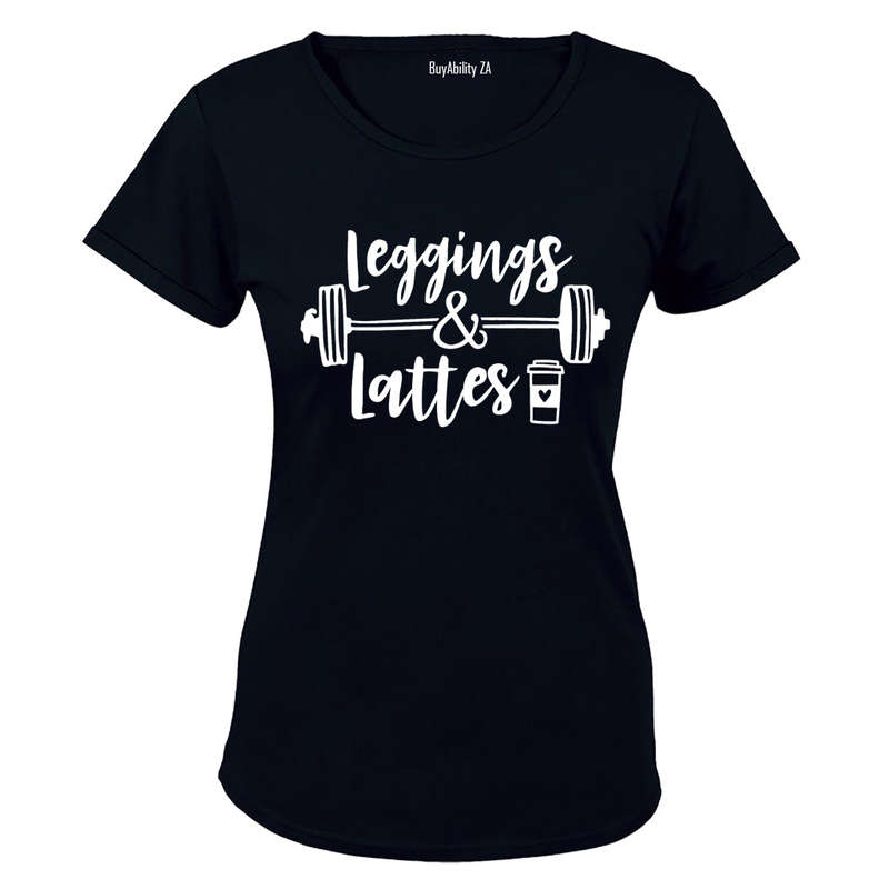 Leggings & Lattes - Ladies - T-Shirt