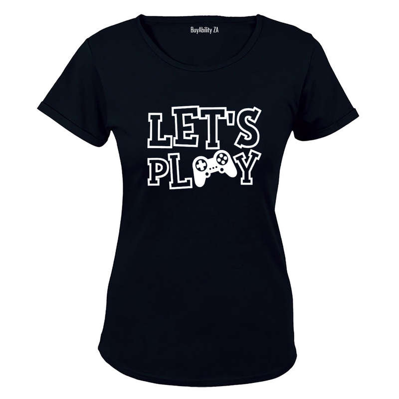 Let's Play - Gamer - Ladies - T-Shirt