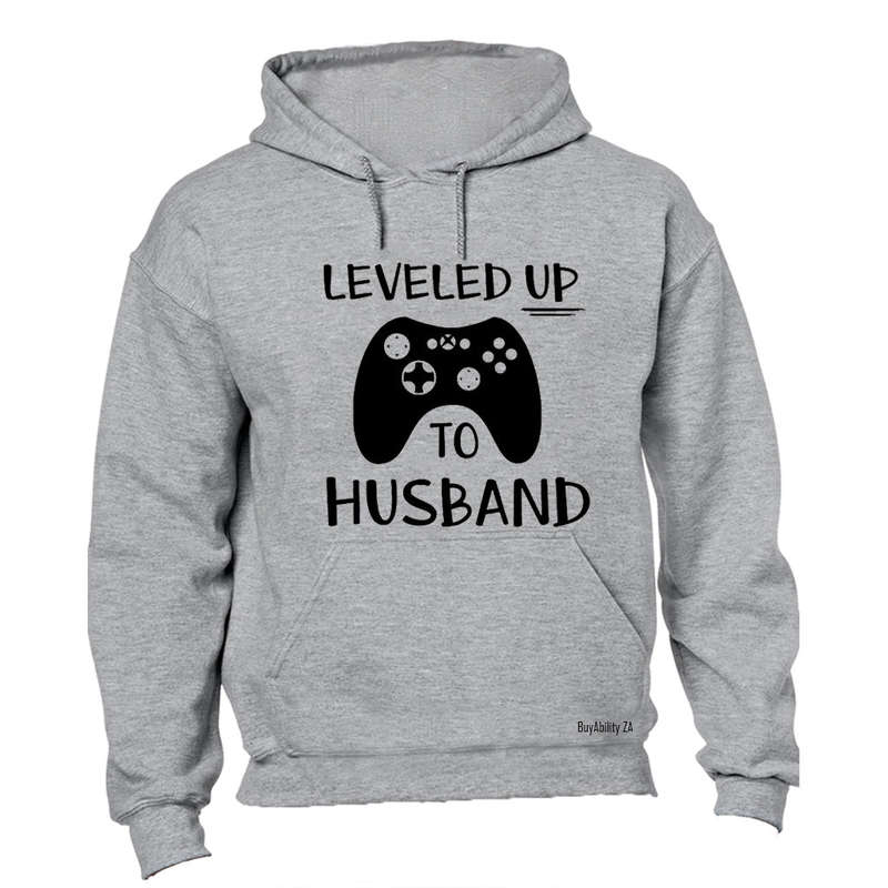 Leveled Up To Husband - Gamer - Hoodie