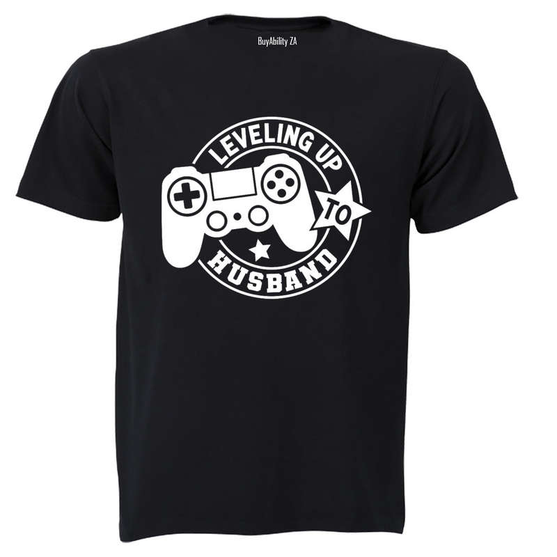 Leveling Up To Husband - Adults - T-Shirt
