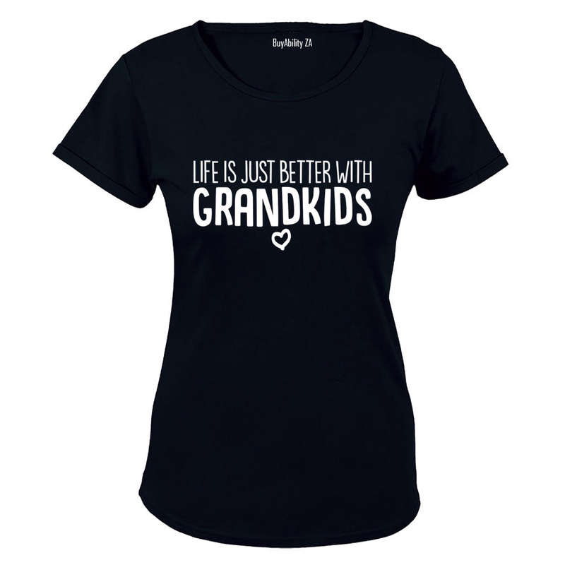 Life is Better with Grandkids - Ladies - T-Shirt