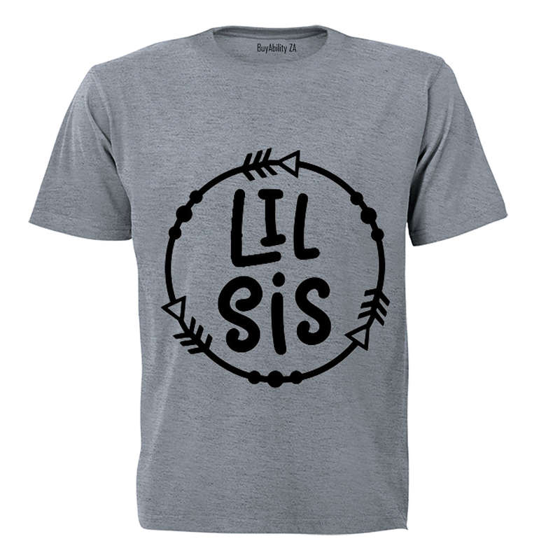 Lil Sis - Circular Design - Kids T-Shirt