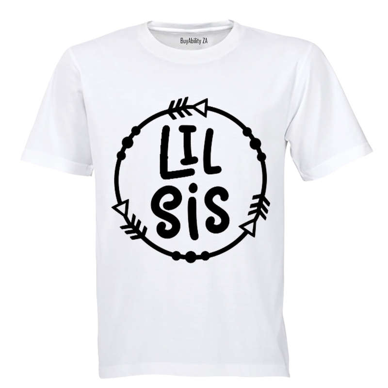 Lil Sis - Circular Design - Kids T-Shirt