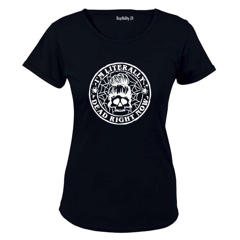 Literally Dead - Halloween - Ladies - T-Shirt