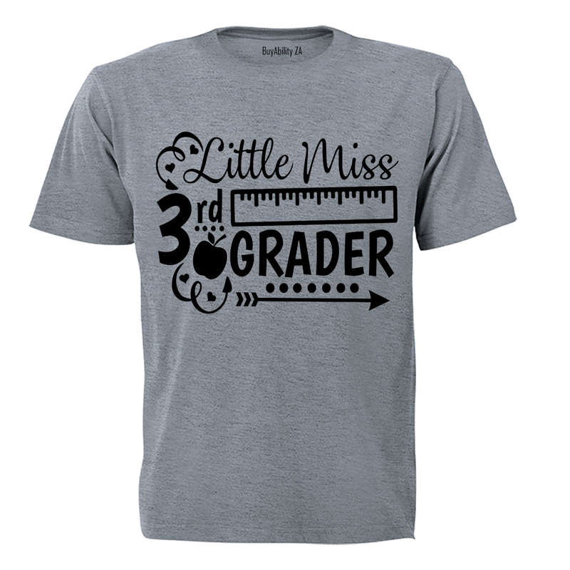 Little Miss 3rd Grader - Kids T-Shirt