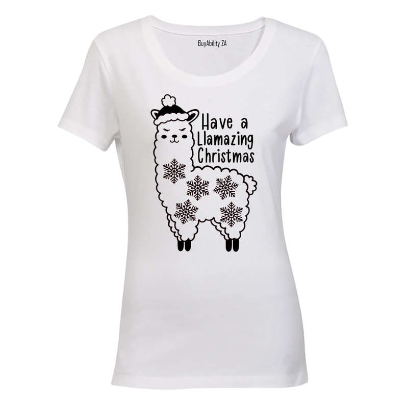 Llamazing Christmas - Ladies - T-Shirt